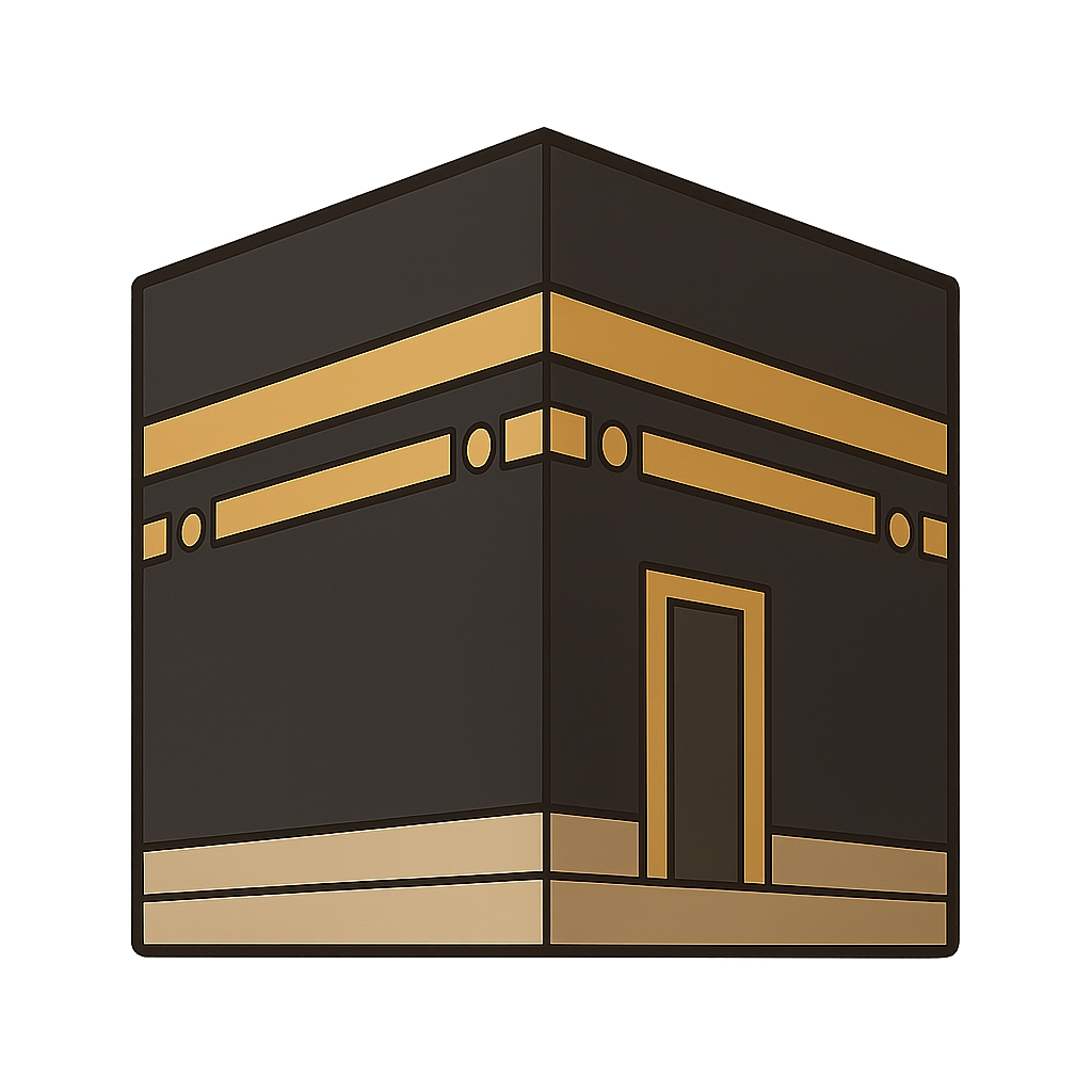 The Sacred Kaaba, Masjid al-Haram Reference image